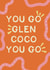 funny mean Good Luck Card 21556 created by PopItThere