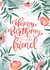 Pretty Birthday Card - Tropical - Happy Birthday To A Lovely Friend created by Evie Garnett Designs