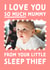 Cute Personalised Photo Card / Birthday Card / Mother's Day Card - For Mummy - From Your Little Sleep Thief created by Studio Mads