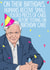 david attenborough feeding Birthday Card 19328 created by NotNiceThings