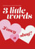 3 little Valentines Day Card 38103 created by Louise Chorley