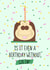 Happy Birthday Colin the Caterpillar Cake Card created by Meg's Creative Outlet