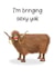 Yak Cow Valentines Day Card 47221 created by Hot Potato Cards