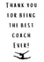 dance dance coach Thank You Card 13890 created by Gym Squad