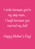 FUNNY MOTHER'S DAY CARD FOR STEP MUM created by Fee Fee