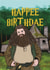 Happy birthday Hagrid Card 26433 created by LosersInk