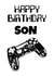 son gamer Birthday Card 21665 created by Paperela