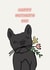 French bulldog From the dog Mothers Day Card 45175 created by @lydiapimmdraws