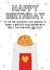 Funny Birthday Card - McDonalds - Hash Brown - To The Only Person I Like Enough To Share A Maccies Hash Brown created by Swisa Creates