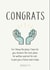 Congratulations Celebration Faith Card 41262 created by Christian Gift Store