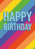 LGBTQ+ Pride Birthday Card 14728 created by Brownlow Brown Designs