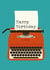 typewriter illustration Birthday Card 3644 created by Gail Myerscough