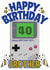 Nintendo Birthday Boy - Happy 40th Birthday Brother Game Boy Card created by ShortRound888