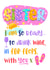 sister flip flop Birthday Card 43439 created by Little Cat Creates