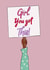 girl female Good Luck Card 18279 created by Positivity by Eilidh 