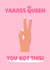 trendy nails Good Luck Card 19652 created by Stephenie Emily