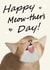 meow-thers pum Mothers Day Card 12430 created by onethirtysix_am