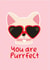cat purr Love & Friendship Card 47919 created by Julia Walsh