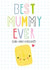 biscuit mummy Mothers Day Card 15821 created by Fox and Bird Studio