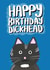 Dickhead from the cat Birthday Card 9628 created by Koro Cinco