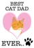 cat dad cat Father's Day Card 42781 created by R&M Designs