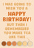 Happy Birthday… Milky tea drinker! created by Josh Daniel