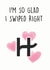 hinge Dating Apps Valentines Day Card 18327 created by CARDBIZZ