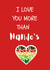 Cute Nandos card for someone you love created by NatKards
