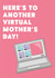 virtual laptop Mothers Day Card 42269 created by Graphic Print Company