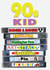 Retro 90s Kids TV Shows Birthday Card created by ShortRound888