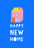 contemporary modern New Home Card 10798 created by Zoe Spry