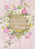 Traditional Mothers Day Card - Flowers - Wreath - Happy Mothers Day To A Wonderful Mum created by Lucy Ledger