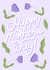 flower pretty Mothers Day Card 44074 created by Ruby Doodles