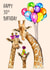 parents animals Birthday Card 20818 created by Poppy & Mabel 