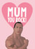 The Rock Rock Mothers Day Card 13584 created by Bonne Nouvelle
