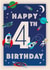 4th male Birthday Card 21151 created by LJRanson Design