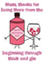 pink gin Mothers Day Card 48205 created by Bex designs