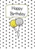 polka dots balloons Birthday Card 47310 created by Dominic Clay