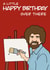 Bob Ross Nostalgic Birthday Card 38608 created by Natalie Mooney