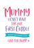 Cute Mothers Day Card - Mummy - From The Bump - Mummy I Can't Wait For Our First Cuddle created by Beehive Design