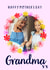 Pretty Floral Personalised Mother's Day Card / Photo Card - For Grandma - Happy Mother's Day Grandma created by Claire Giles