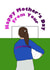Football Girl Mothers Day Card 40487 created by Beth & Tom