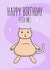 Cheeky cat birthday card 1001 created by Stripy Fish Designs