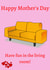 living room have fun Mothers Day Card 46848 created by Happy Grape