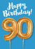 90 90th Birthday Card 9408 created by Kyleigh Orlebar