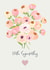 Floral sympathy card created by Love Gifts