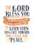 The Lord Bless You and Keep You Bible Verse Card created by Laurent Collective