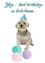 terrier puppy Birthday Card 48180 created by AmyJanePortraits
