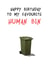 human bin Birthday Card 18440 created by Ollie Jolly