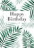 contemporary minimal Birthday Card 21949 created by Sarah Bidgway
